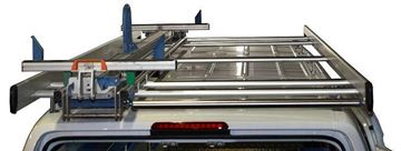 02_portaescalera de una corredera equipada en Crafter en Syncro Guadalajara